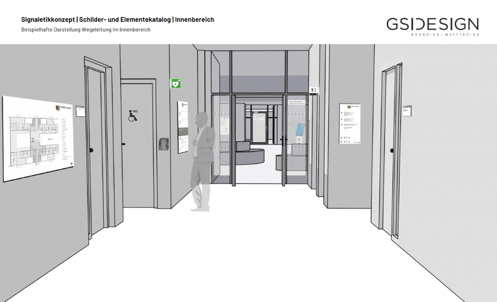 GSI DESIGN | Signaletikkonzept für die Stadt Leipzig - Schilderkatalog